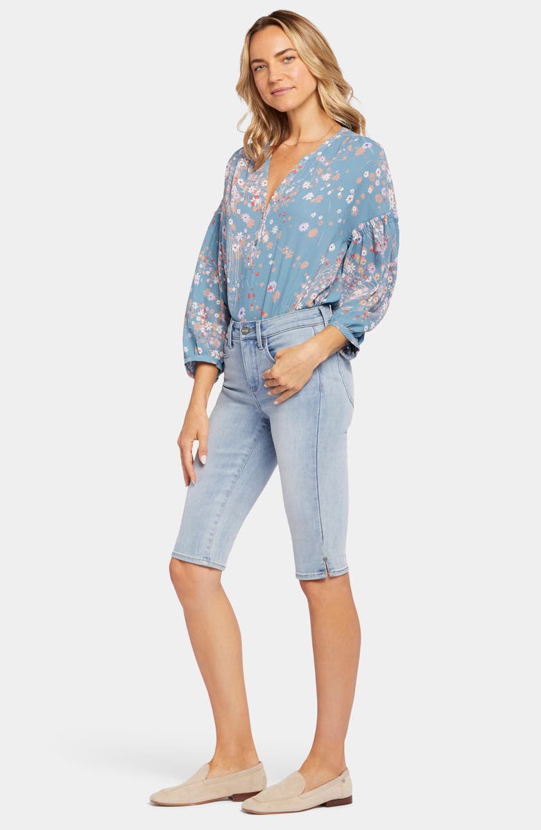 NYDJ Capri Denim Bermuda Shorts, Alternate, color, 