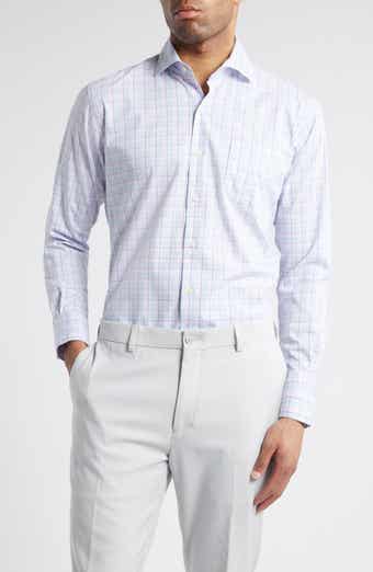 Peter Millar Huron Crown Lite Plaid Performance Button-Up Shirt