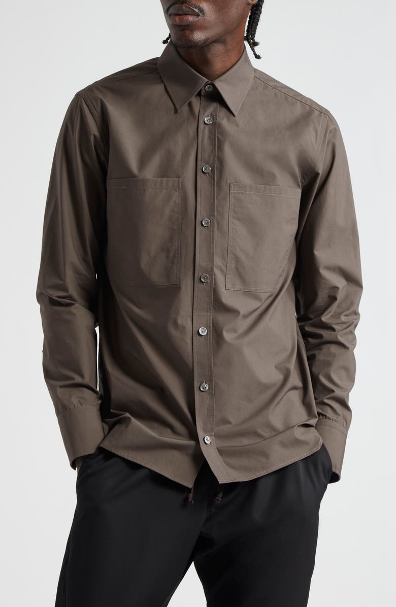 JKEEFER Stabb Button-Up Shirt, Main, color, Oxidized