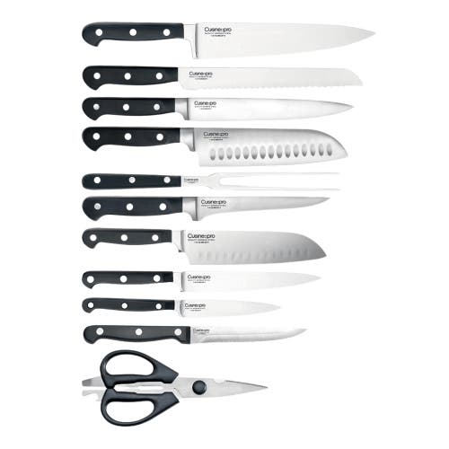Cuisine::pro Sabre 20 Piece Knife Block In Black