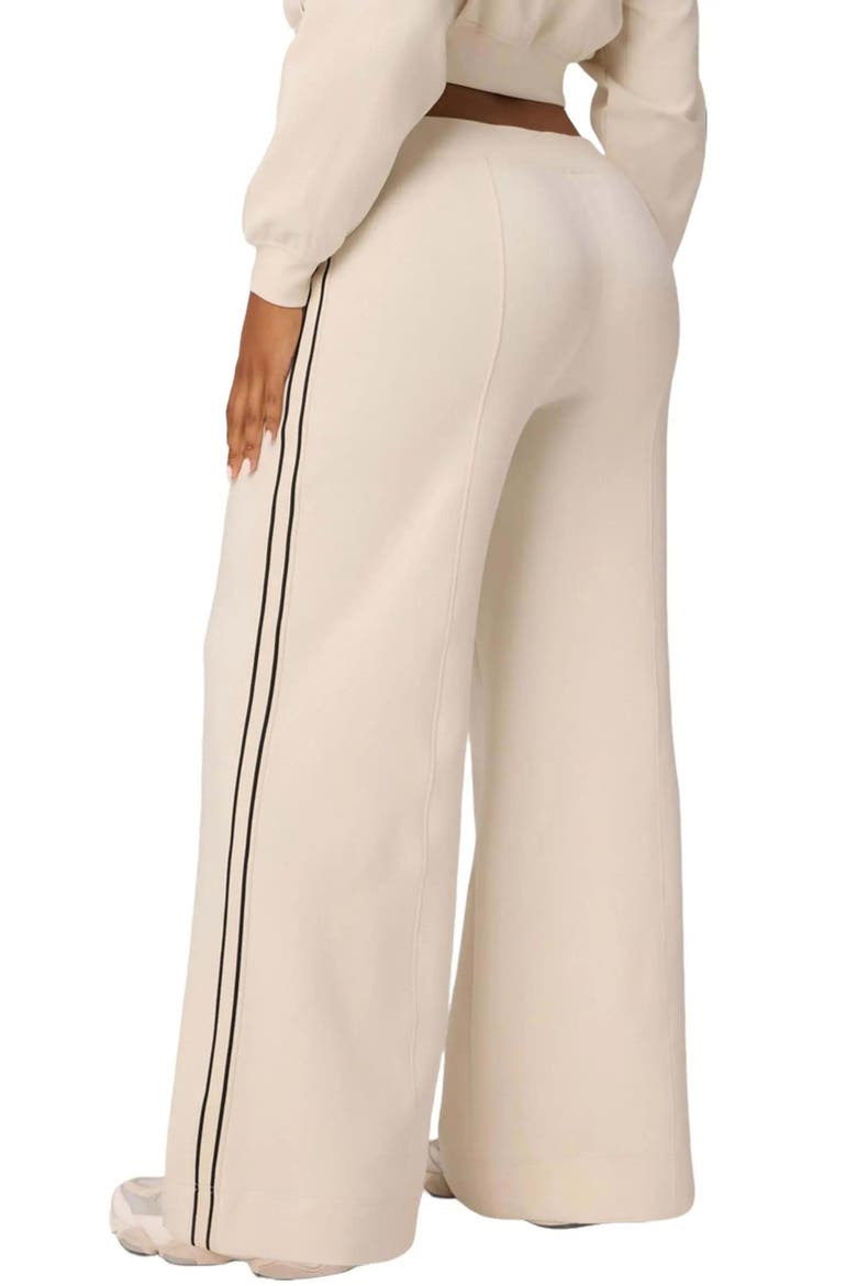Elevated Track Pant, Alternate, color, Almond Milk/Black