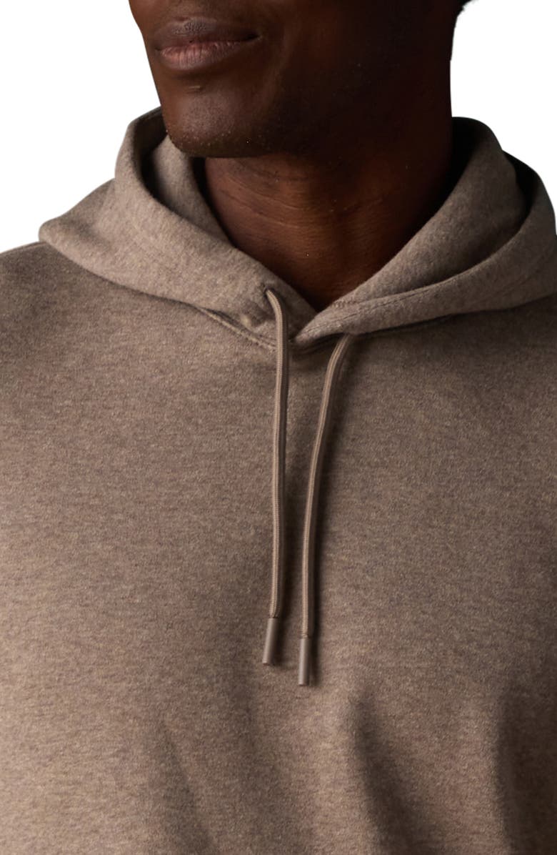 The Normal Brand Puremeso Fleece Hoodie, Alternate, color, Dark Taupe