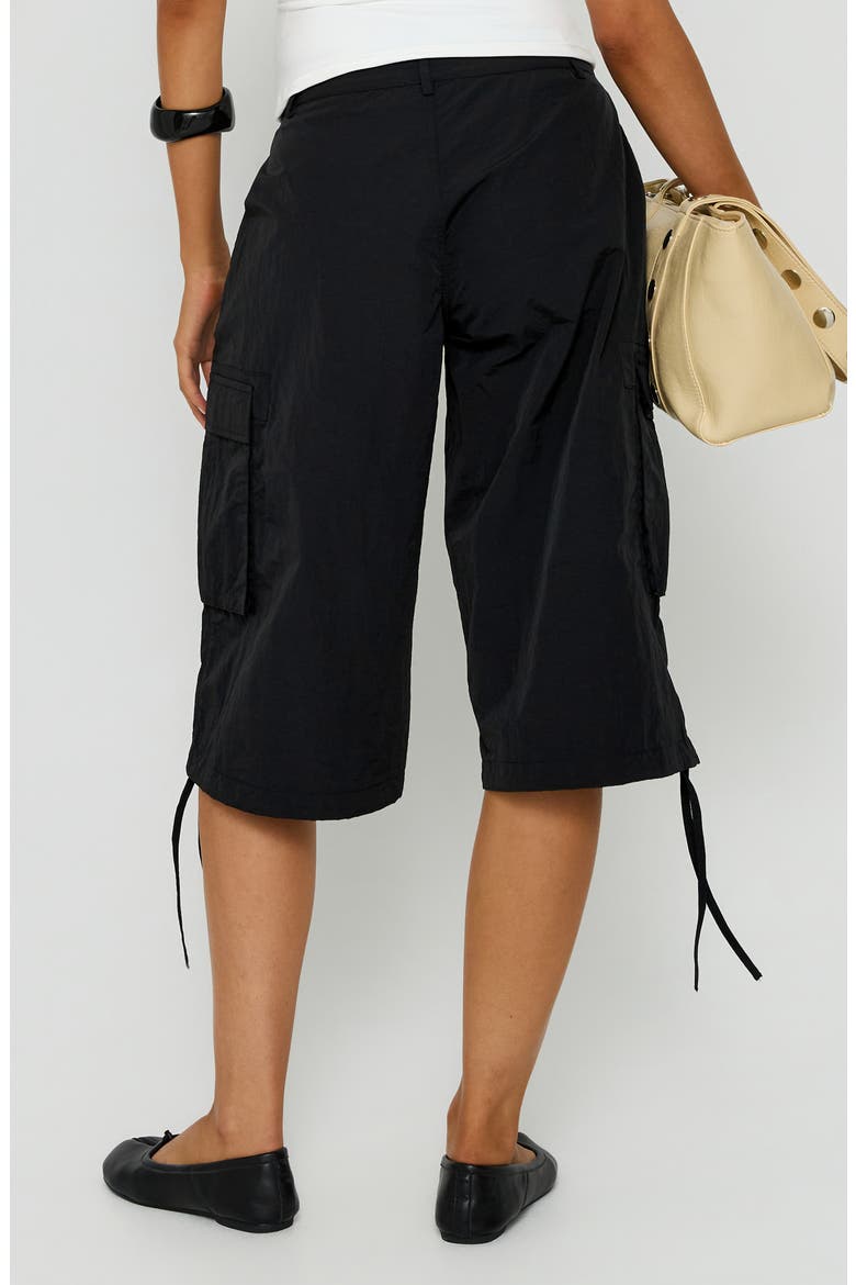 Hudsen Longline Nylon Cargo Shorts, Main, color, BLACK