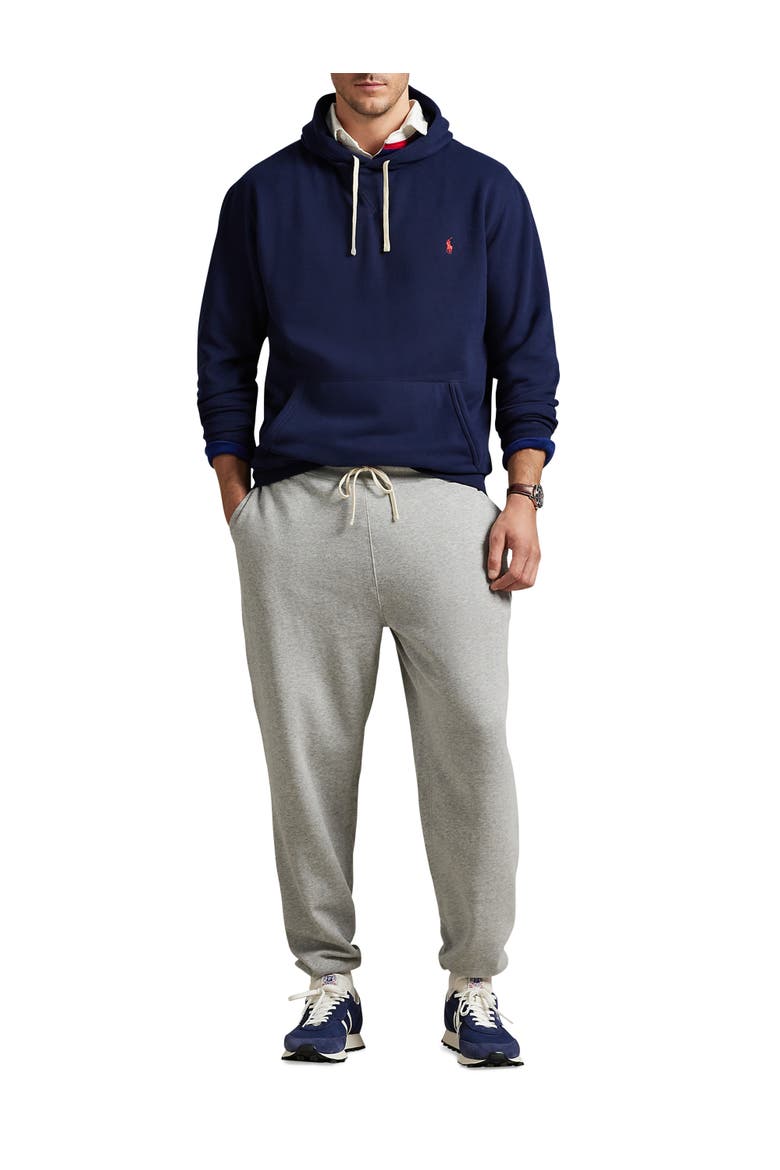 Big & Tall Perfect Fleece Hoodie, Alternate, color, CRUISE NAVY