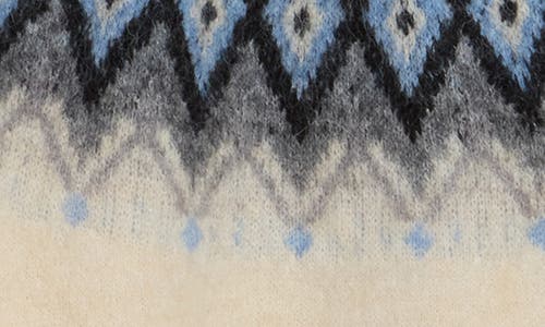 Vero Moda Visti Fair Isle Pullover Sweater In Neutral