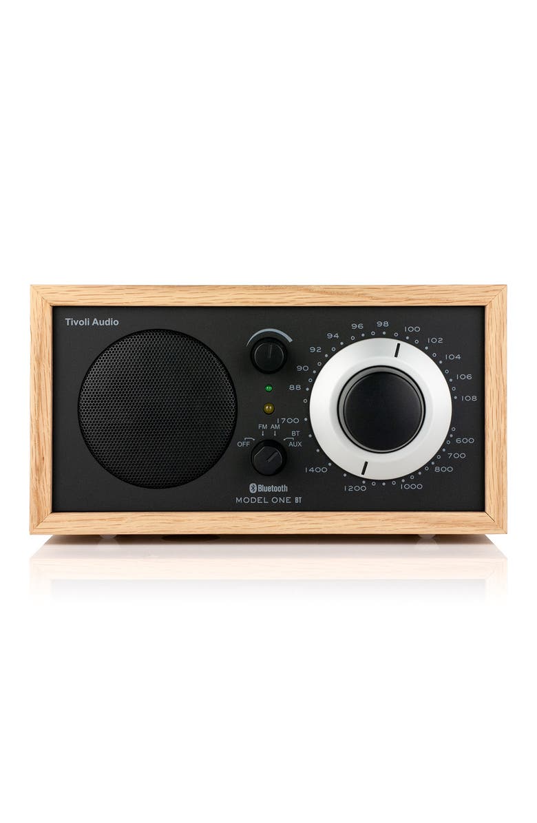 Tivoli Audio Model One AM/FM Radio with Internal Bluetooth Speaker, Main, color, Oak
