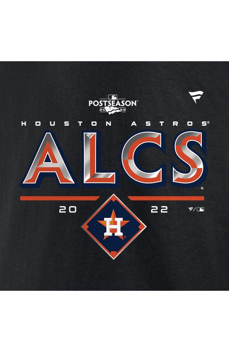 FANATICS Men's Fanatics Branded Black Houston Astros 2022 Division Series Winner Locker Room T-Shirt, Alternate, color,