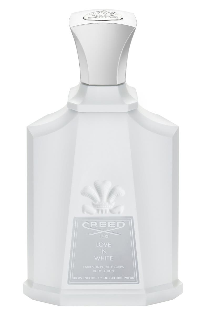 Creed 'Love in White' Body Lotion, Main, color, 