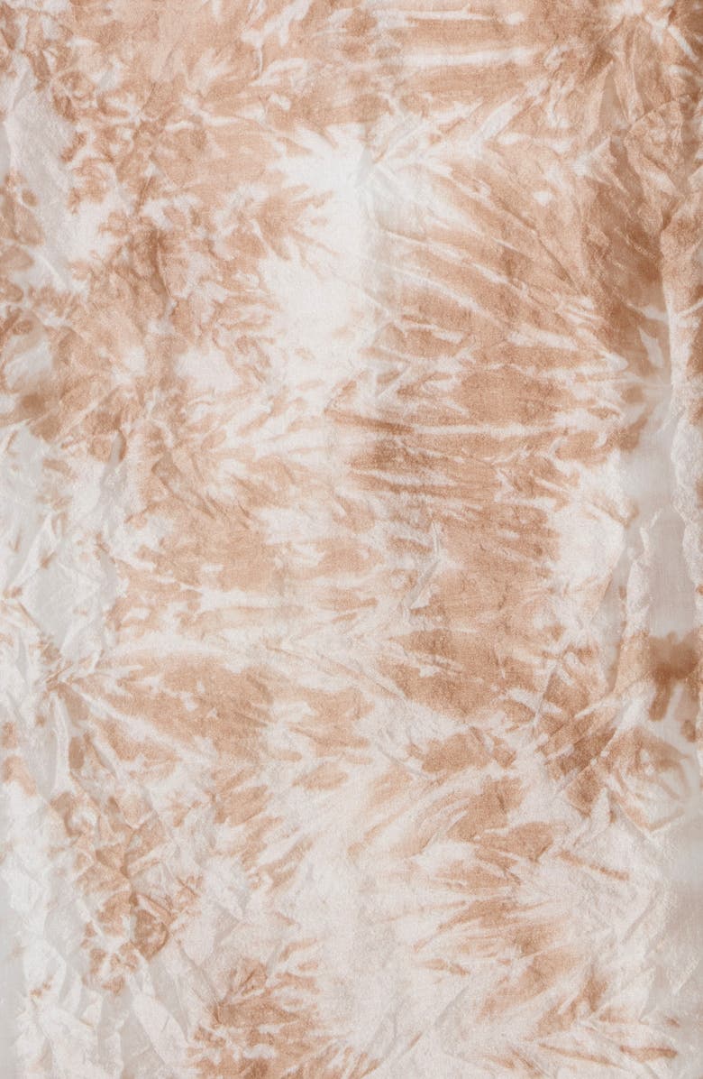 Eileen Fisher Hand Dyed Silk Scarf, Alternate, color, Cocoa