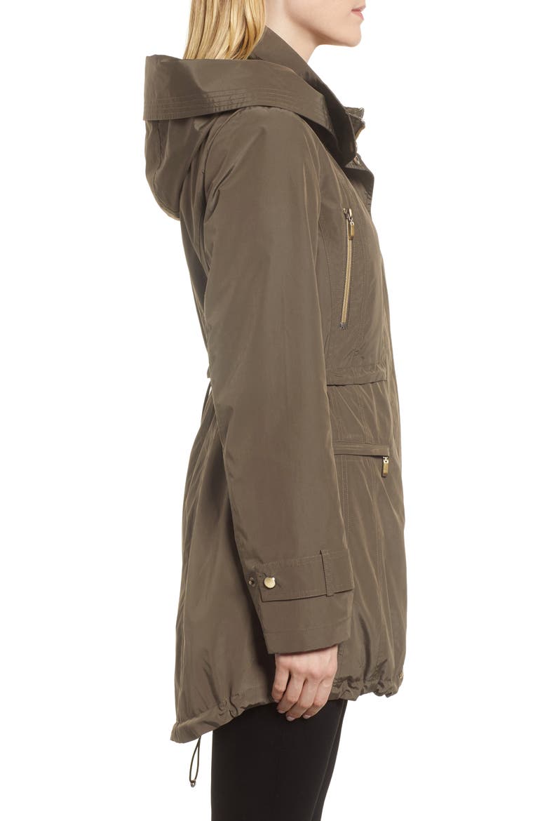 Hooded Parka with Faux Fur Liner, Alternate, color, BRITISH KHAKI