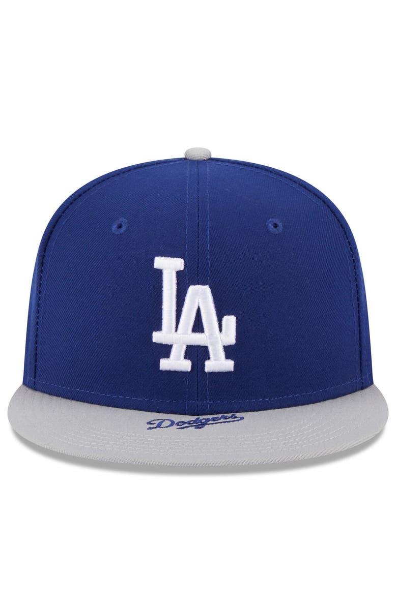 New Era Men's New Era Royal/White Los Angeles Dodgers On Deck 59FIFTY Fitted Hat, Alternate, color, Royal