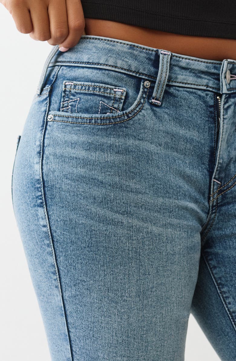 True Religion Billie Straight Leg Jeans, Alternate, color, Light Peppermint Wash