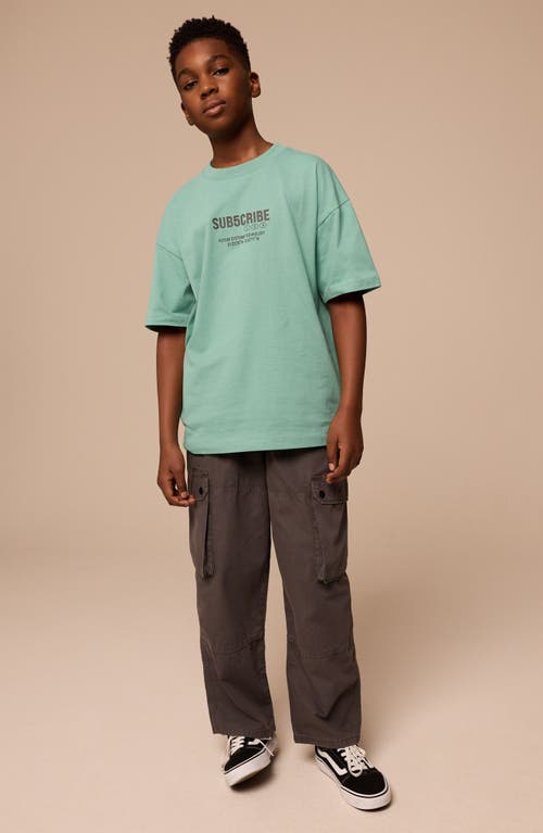 Next Kids' Cotton Twill Cargo Shorts In Brown