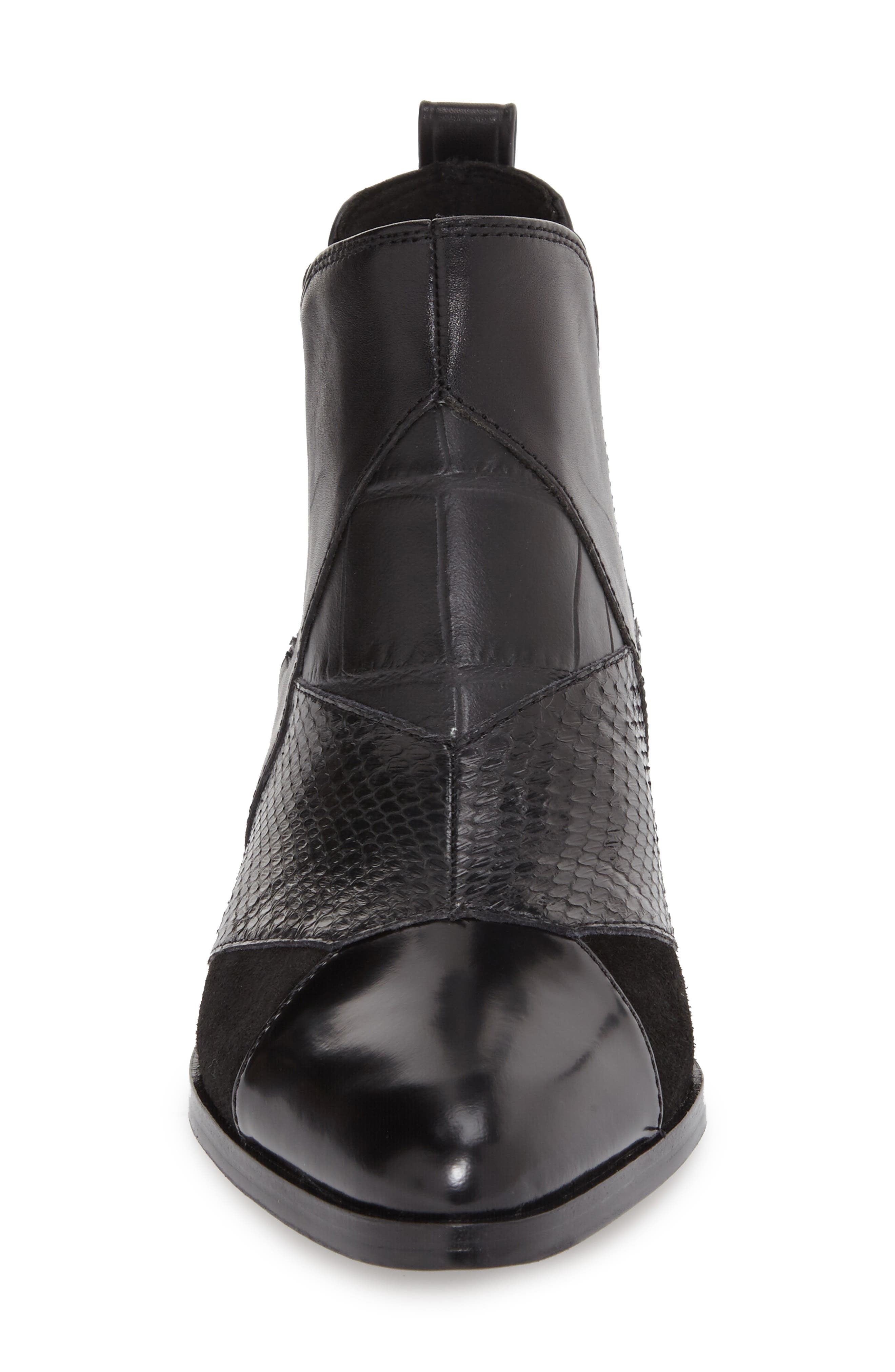 COACH 'Suffolk Patchwork' Pointy Toe Chelsea Boot, Alternate, color, 