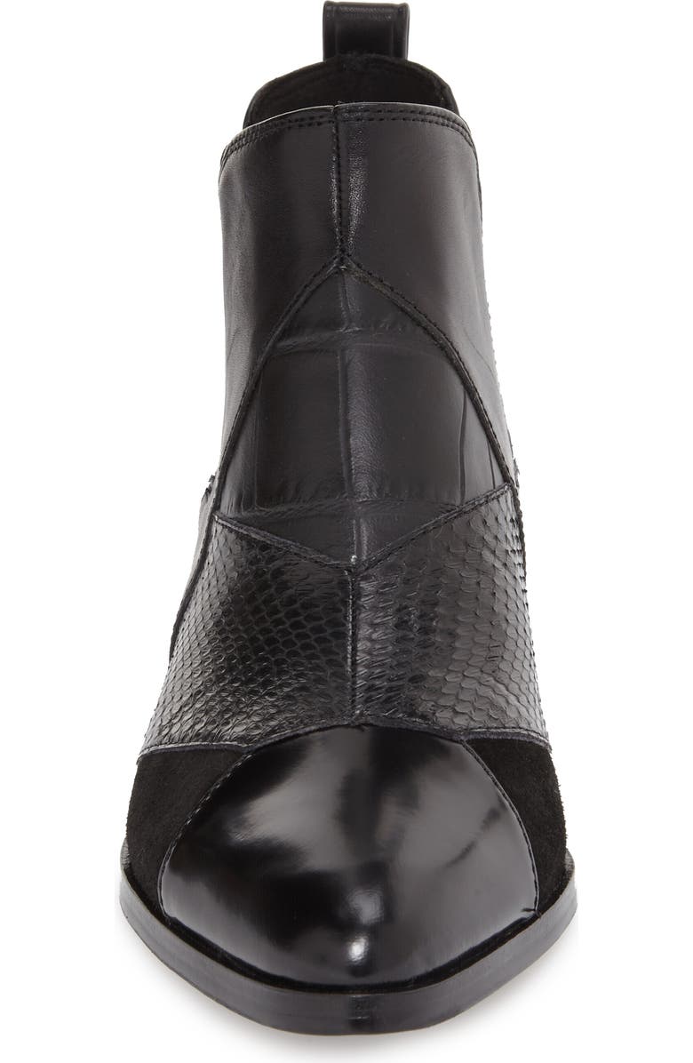 COACH 'Suffolk Patchwork' Pointy Toe Chelsea Boot, Alternate, color,