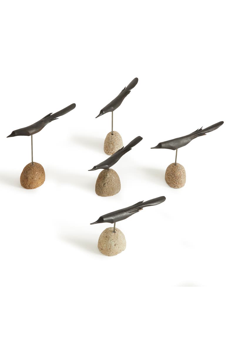 The Flock Set of 5, Alternate, color, Black