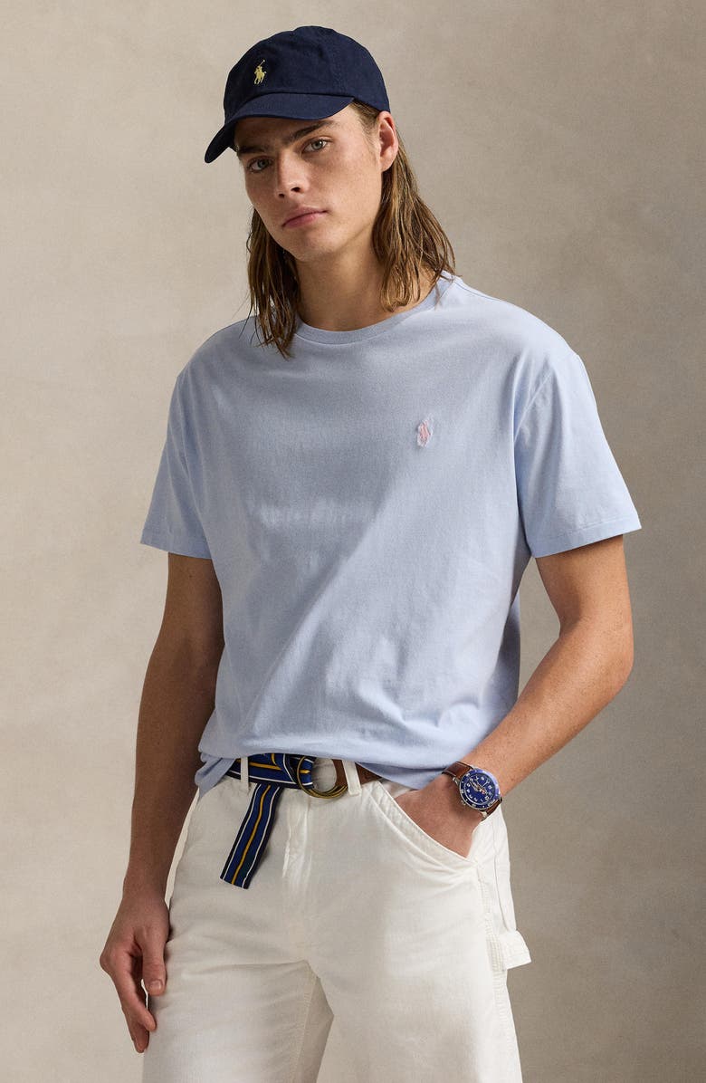 Polo Ralph Lauren Classic Fit Jersey Crewneck T-Shirt, Alternate, color, 