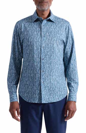 Bugatchi James OoohCotton® Print Button-Up Shirt
