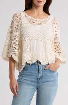 Forgotten Grace Crochet Cotton Top