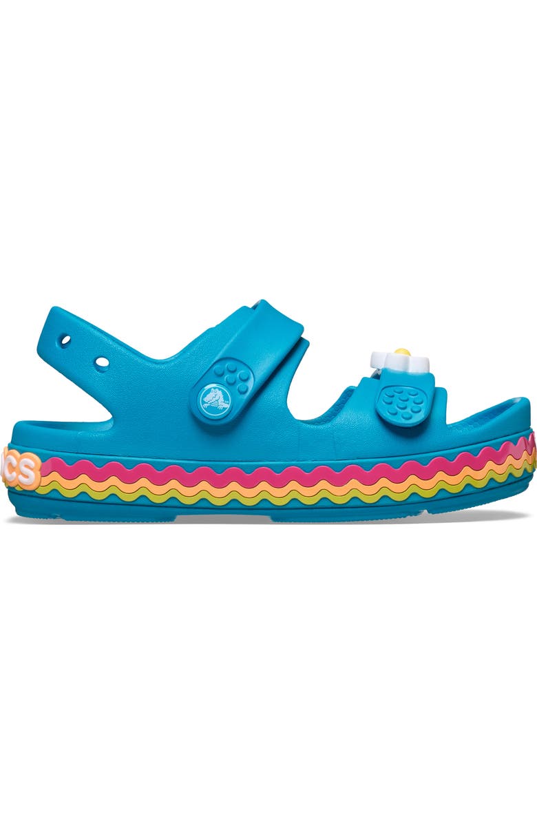 CROCS Kids' Crocband Cruiser Sandal, Alternate, color, Marina