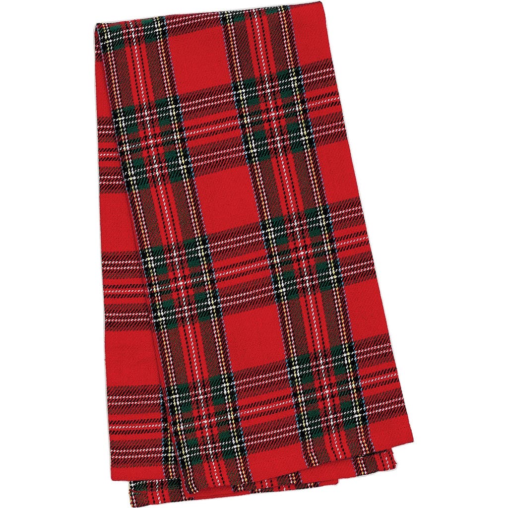 C & F Home C&f Home 27" X 18" Arlington Plaid Lodge Cabin Everyday Holiday Christmas Woven Cotton Dish Kitchen In Red