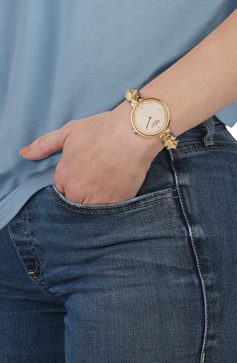 VERSUS Versace South Bay Bracelet Watch, 34mm, Alternate, color,