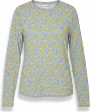 Noni Daily Soft Knit Long Sleeve Raw Edge T-Shirt