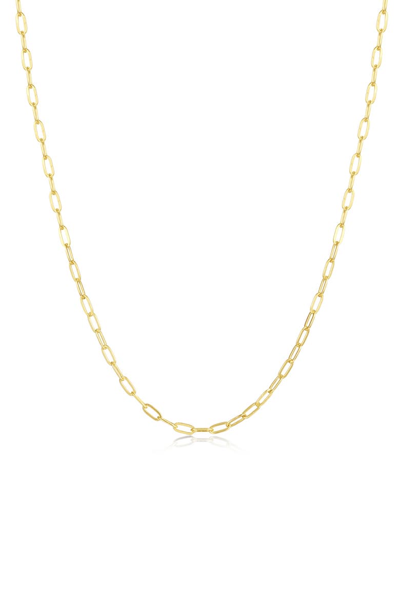 Charlie Small Chain Necklace, Main, color, GOLD