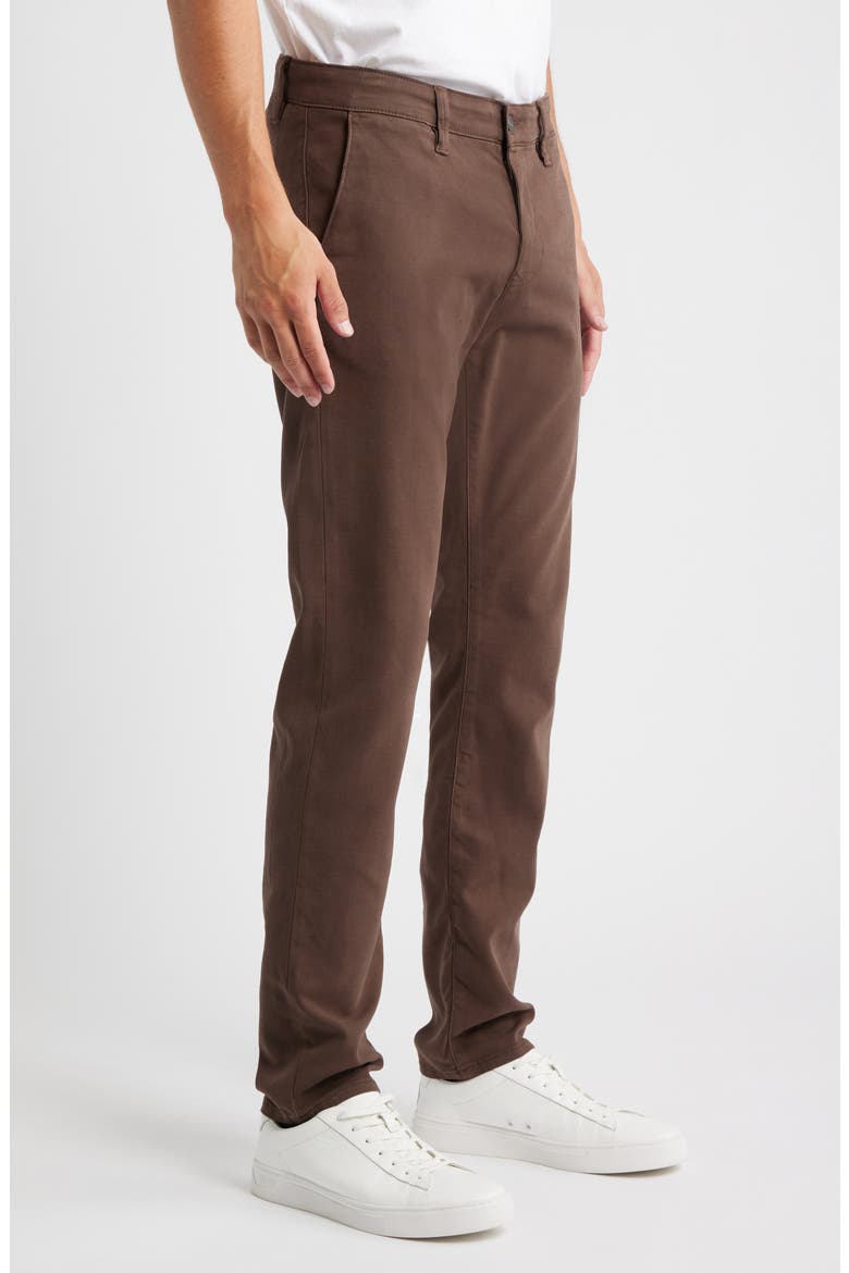 Verona Slim Straight Leg Chinos, Alternate, color, SYRUP HIGH FLYER