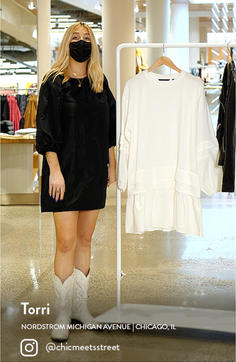 Ulva Long Sleeve Drop Waist Dress, sales video thumbnail