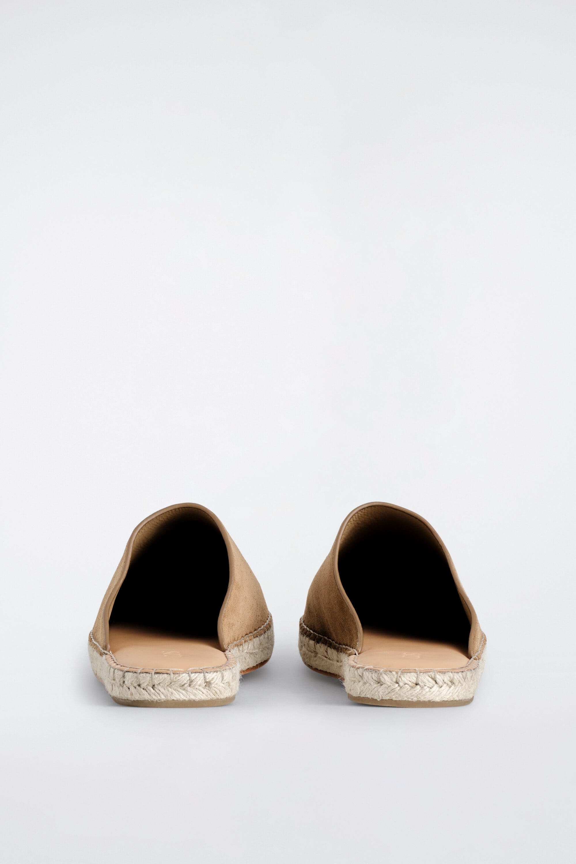 Split Suede Espadrille Mules, Alternate, color, TAN