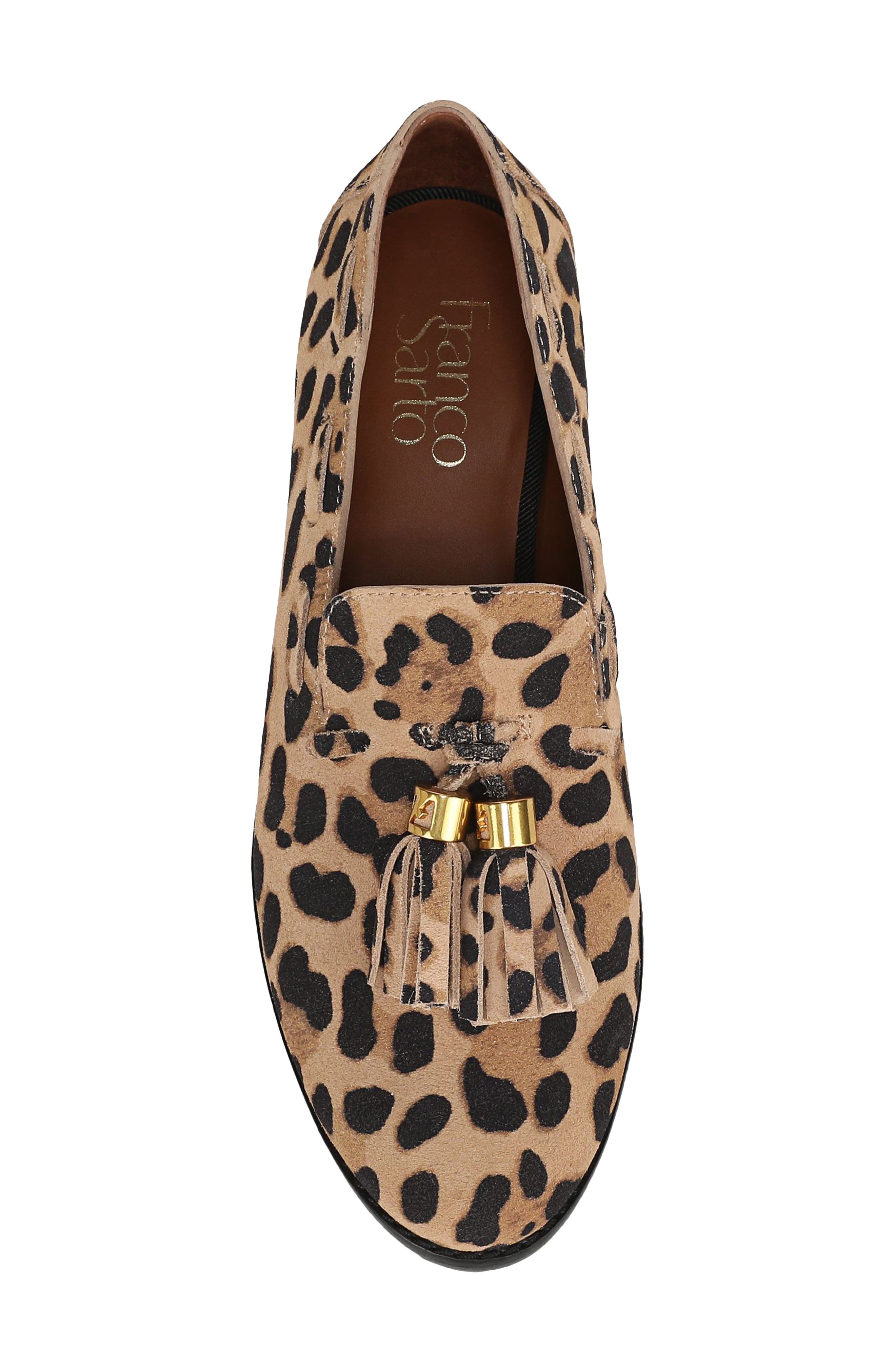 Hartlie Tassel Loafer, Alternate, color, CAMEL MULTI