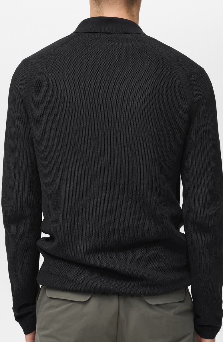 MANGO Long Sleeve Quarter Zip Polo with CoolMax<sup>®</sup> Technology, Alternate, color, 