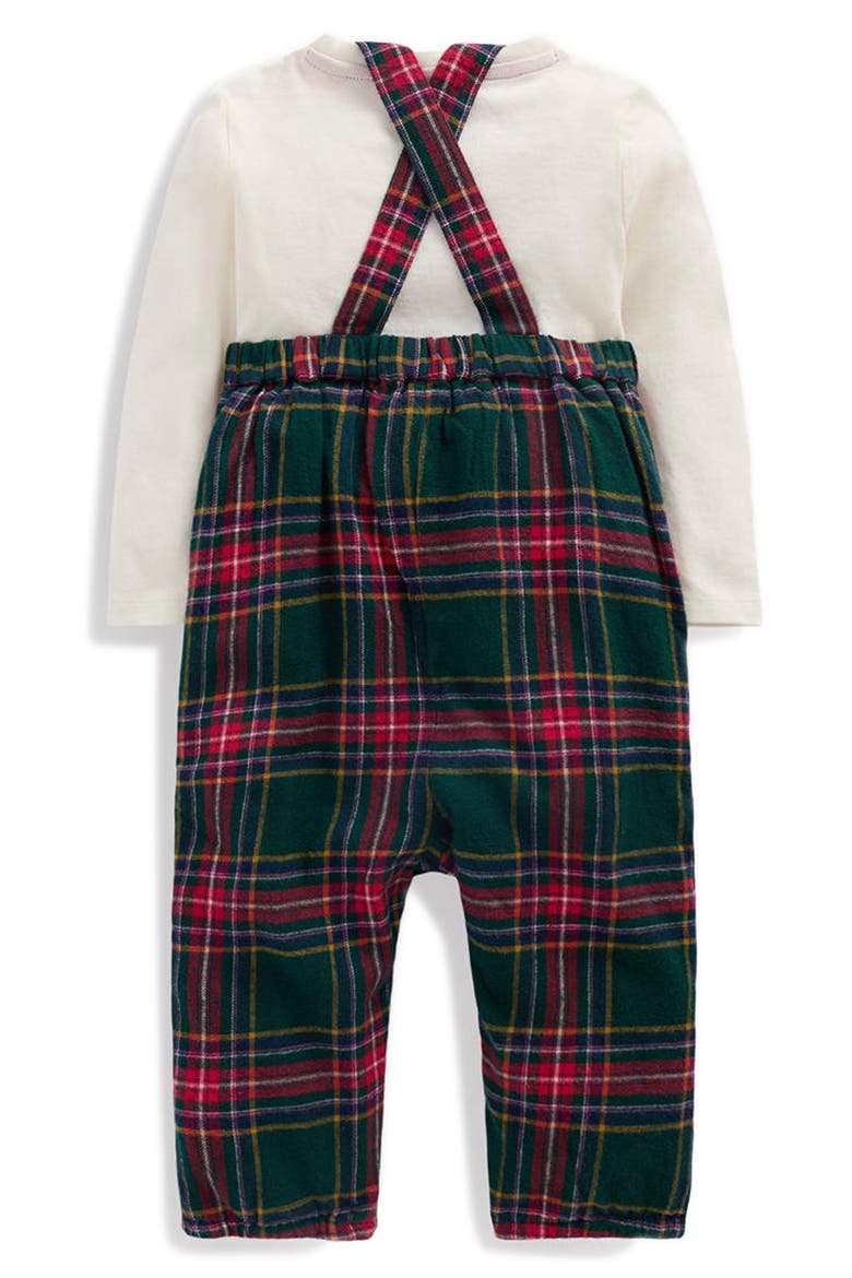 Kids' 2-Piece Romper Set, Alternate, color, BLUE FAMILY CHECK