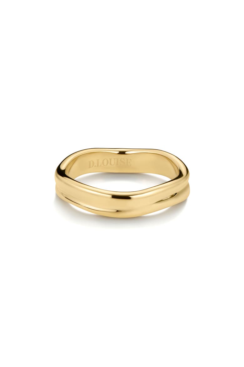 Molten Slim Ring, Main, color, GOLD