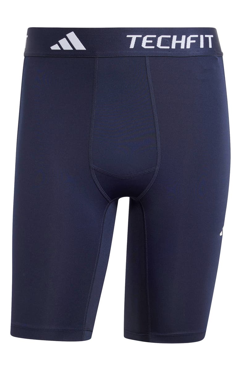 adidas Techfit Short Train Leggings, Alternate, color, Ink