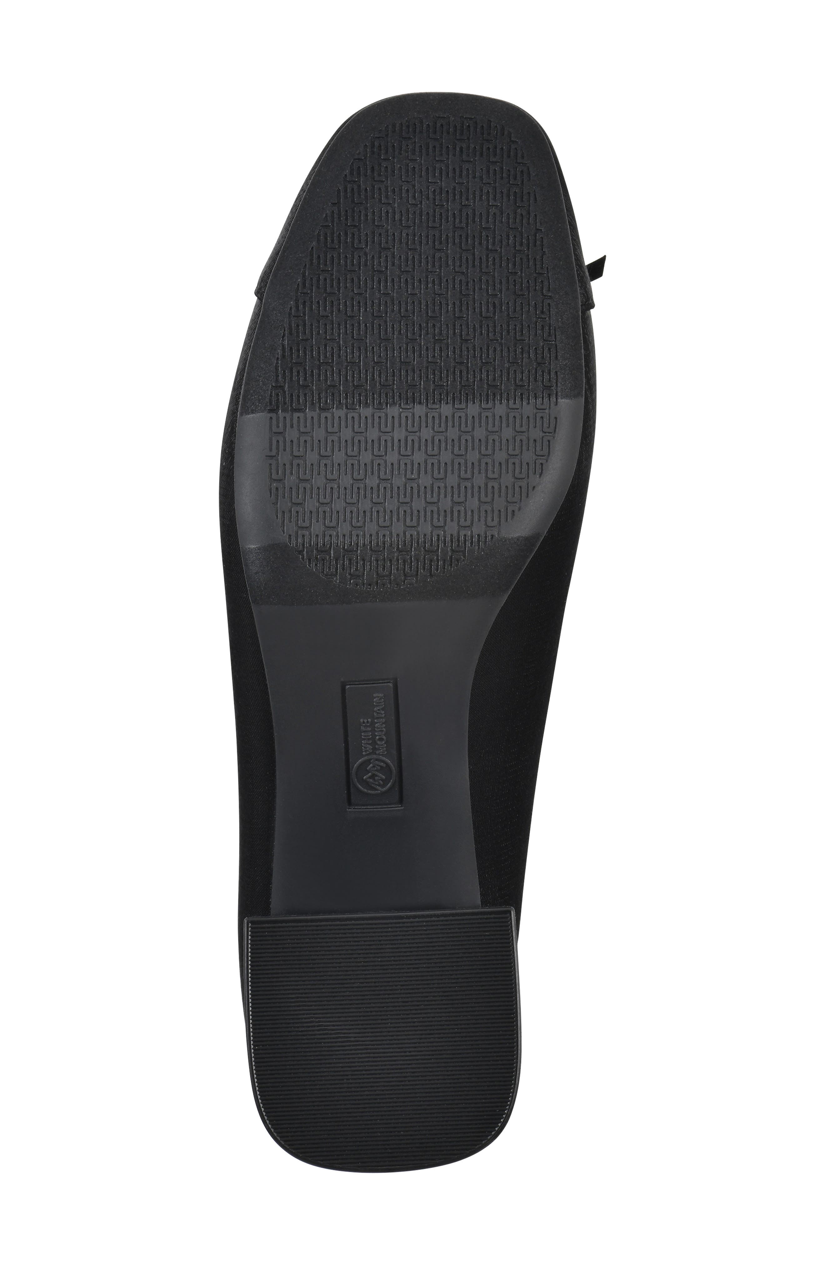 White Mountain Footwear Lately Round Toe Pump, Alternate, color, Black Shimmer Fabric