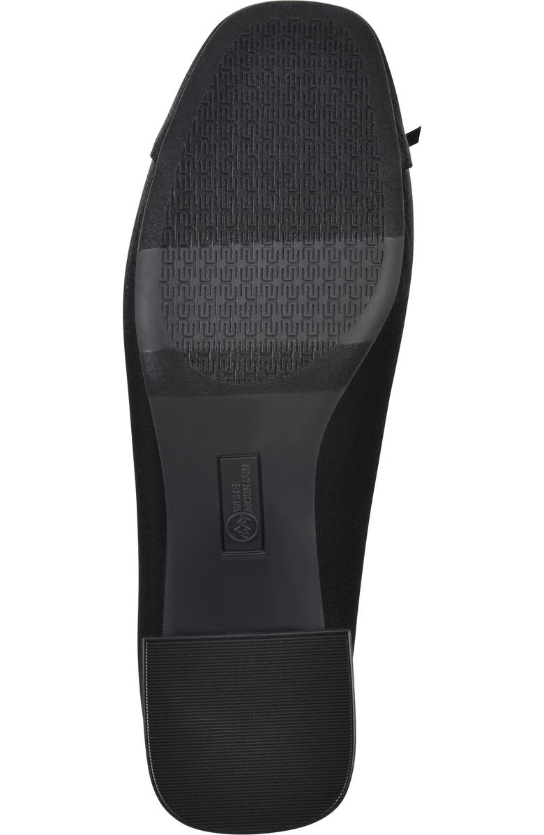 White Mountain Footwear Lately Round Toe Pump, Alternate, color, Black Shimmer Fabric