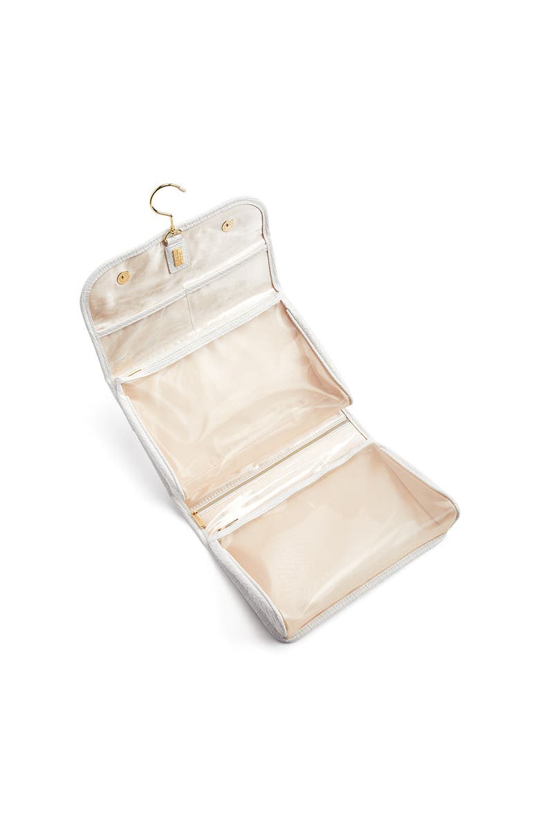 TRVL Design Woven Hanging Toiletry Bag, Alternate, color, White