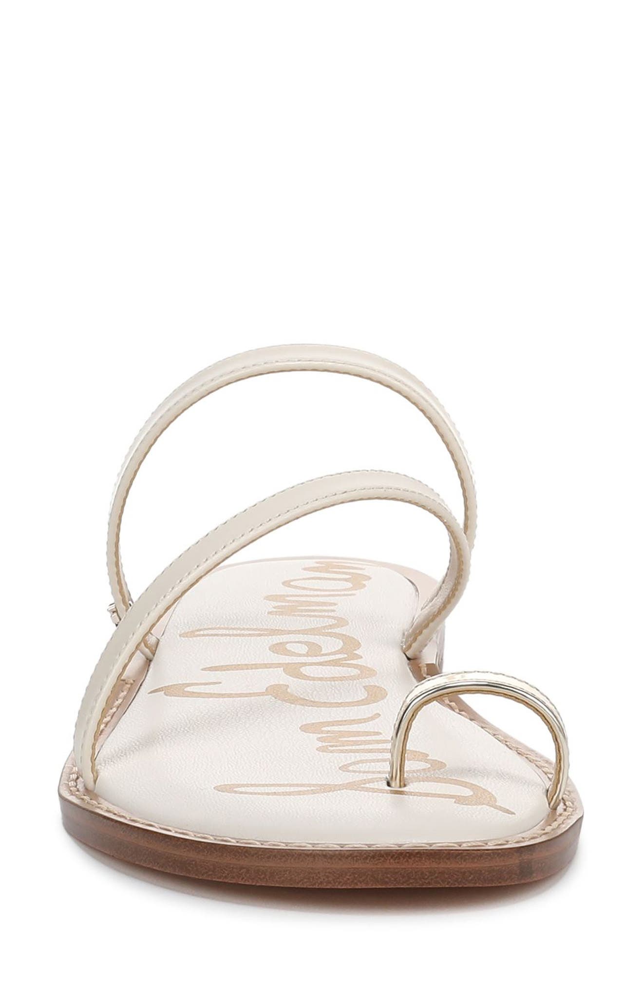 Sam Edelman Harlyn Toe Loop Slide Sandal, Alternate, color, Jute/ Modern Ivory