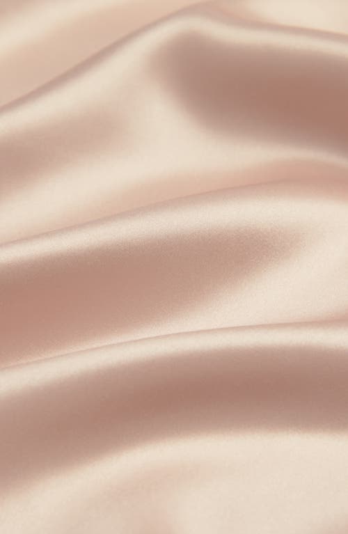 Homespun Mulberry Silk Pillowcase In Pink