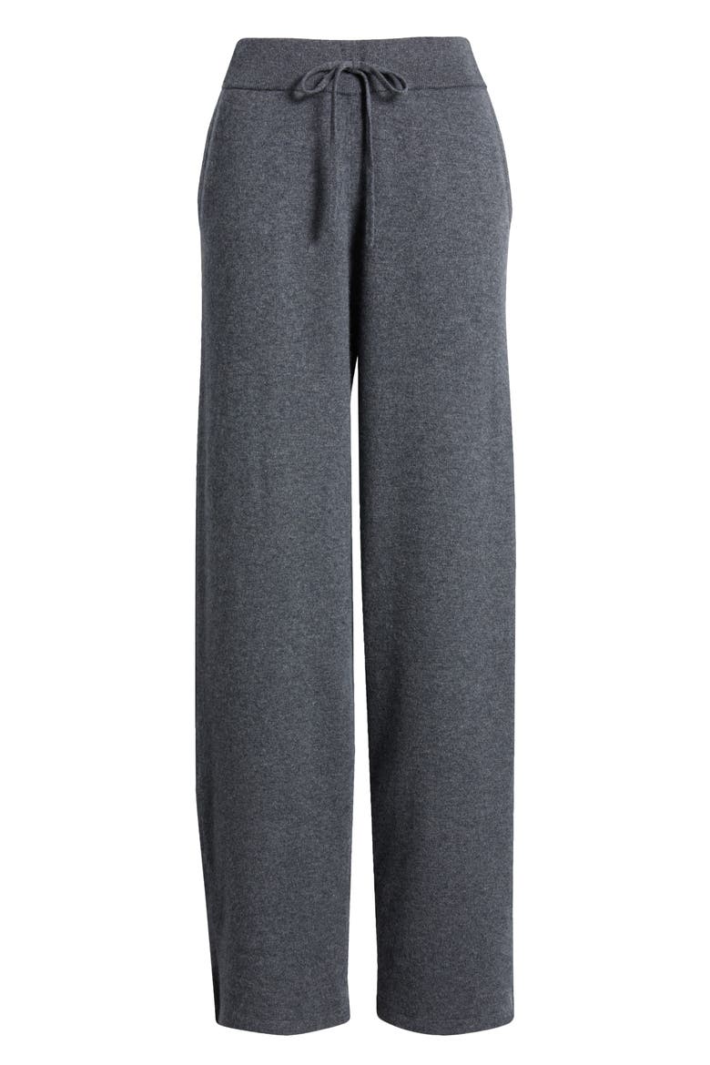 Wool & Cashmere Sweatpants, Alternate, color, GREY DARK HEATHER