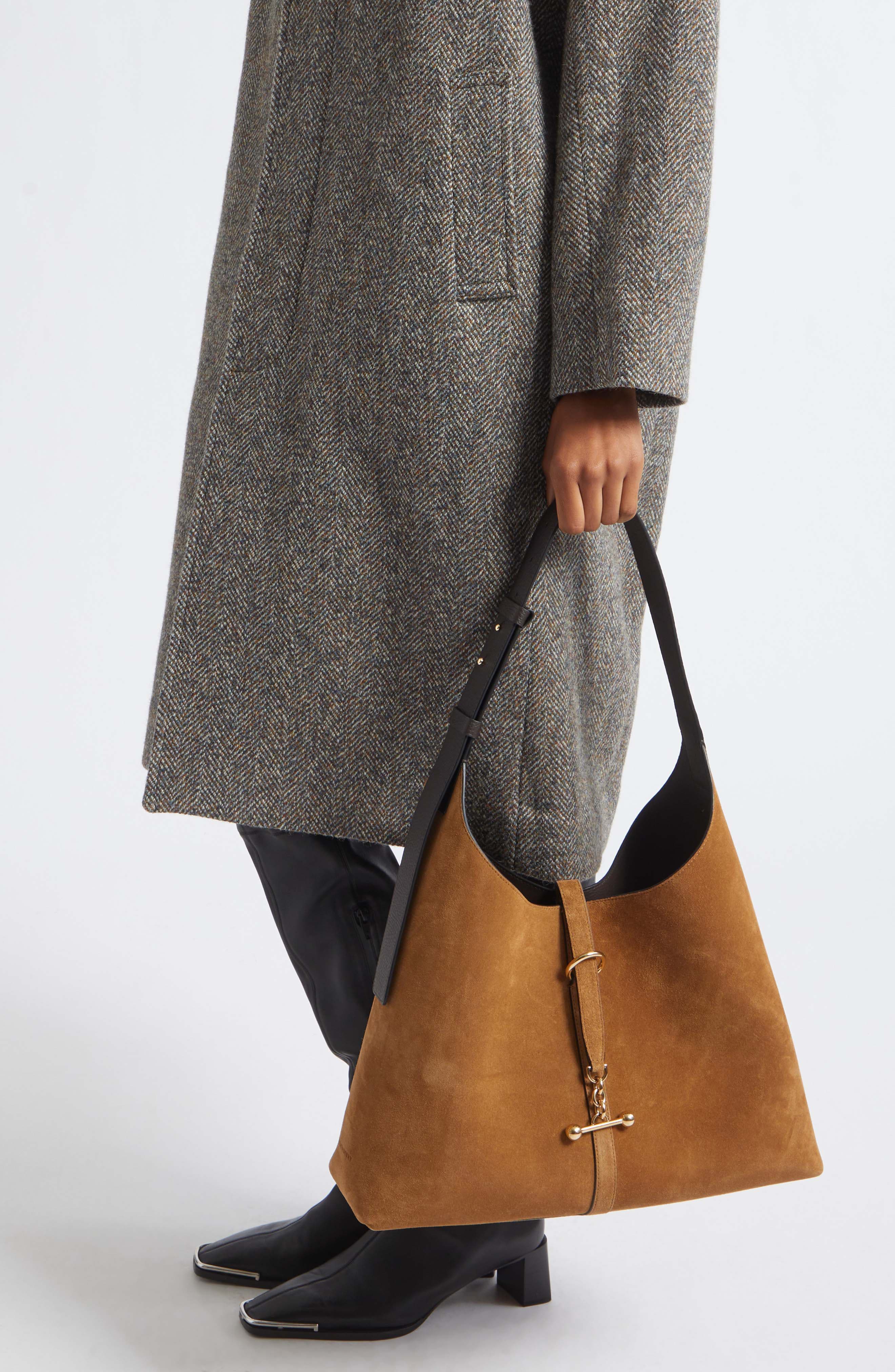 Maxi Kite Hobo Bag, Alternate, color, TOFFEE/ ESPRESSO