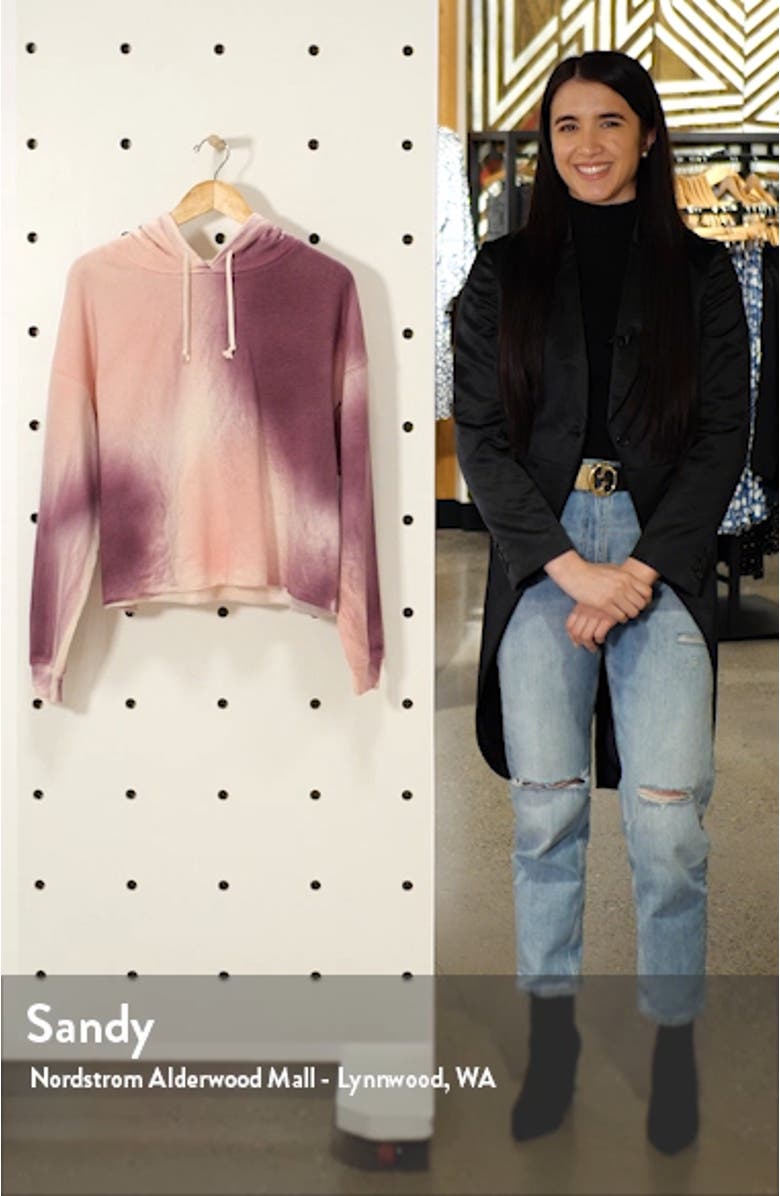 Tie Dye Hooded Sweatshirt, sales video thumbnail