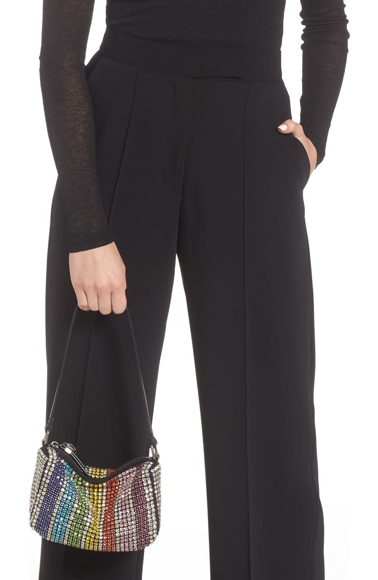 Kurt Geiger London Party Pochette Crystal Shoulder Bag, Alternate, color,
