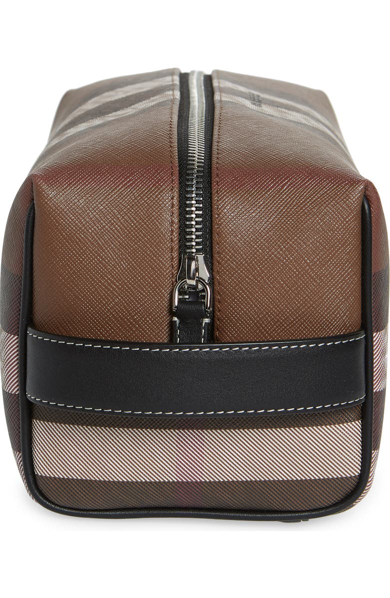 Burberry Check Dopp Kit, Alternate, color,