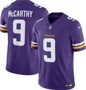Nike Men's Nike J.J. McCarthy Purple Minnesota Vikings Vapor F.U.S.E. Limited Jersey