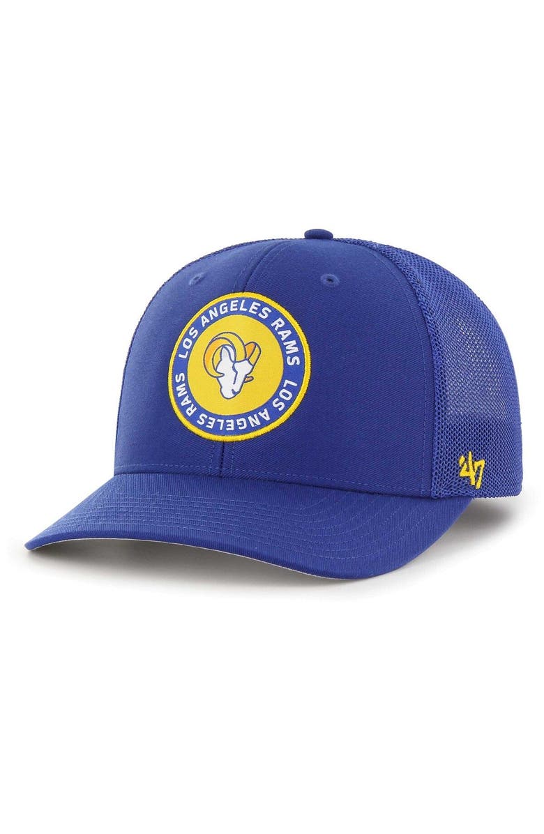 '47 Men's '47 Royal Los Angeles Rams Unveil Flex Hat, Main, color, 