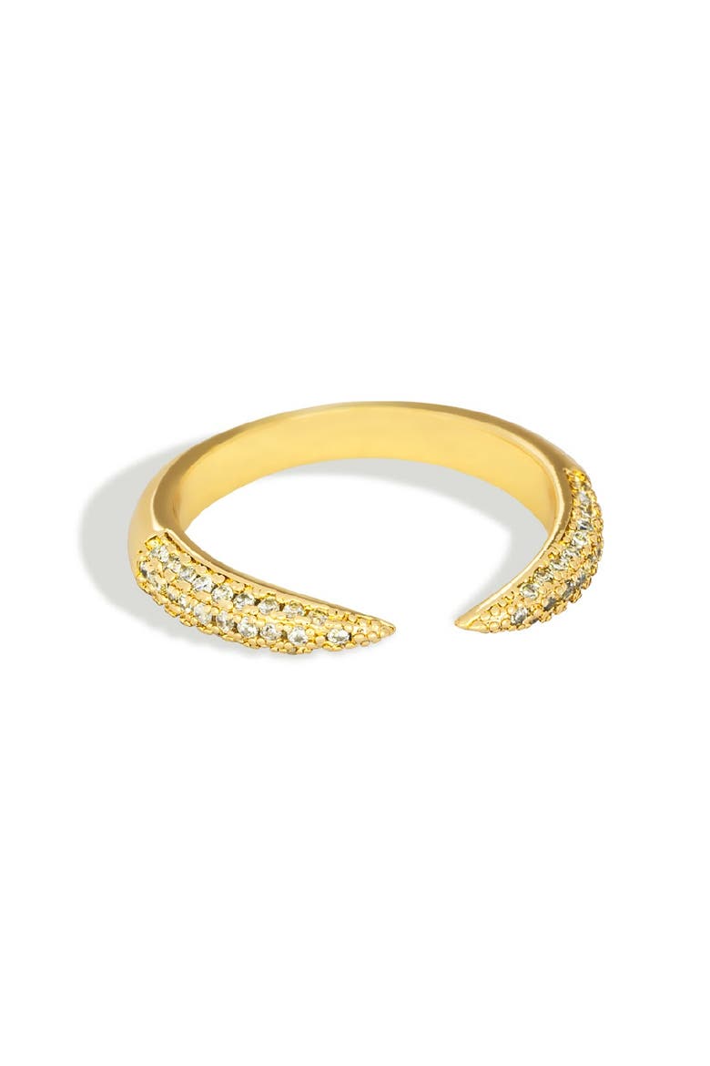 Open Rivet Ring, Main, color, Gold