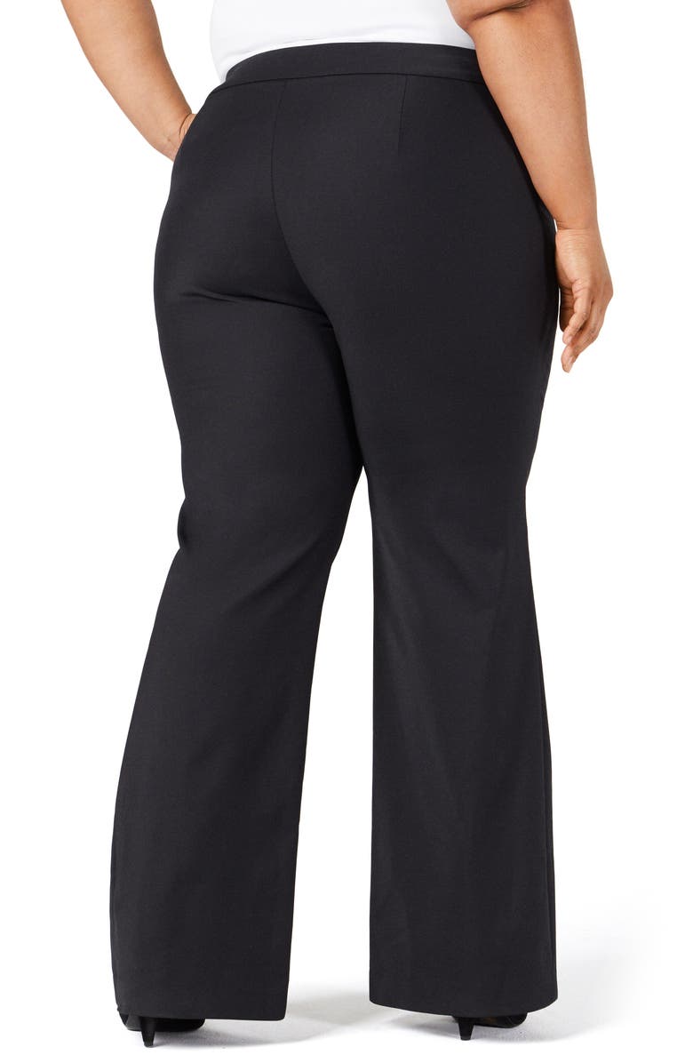 Pari Passu Sateen Flare Pants, Alternate, color, 